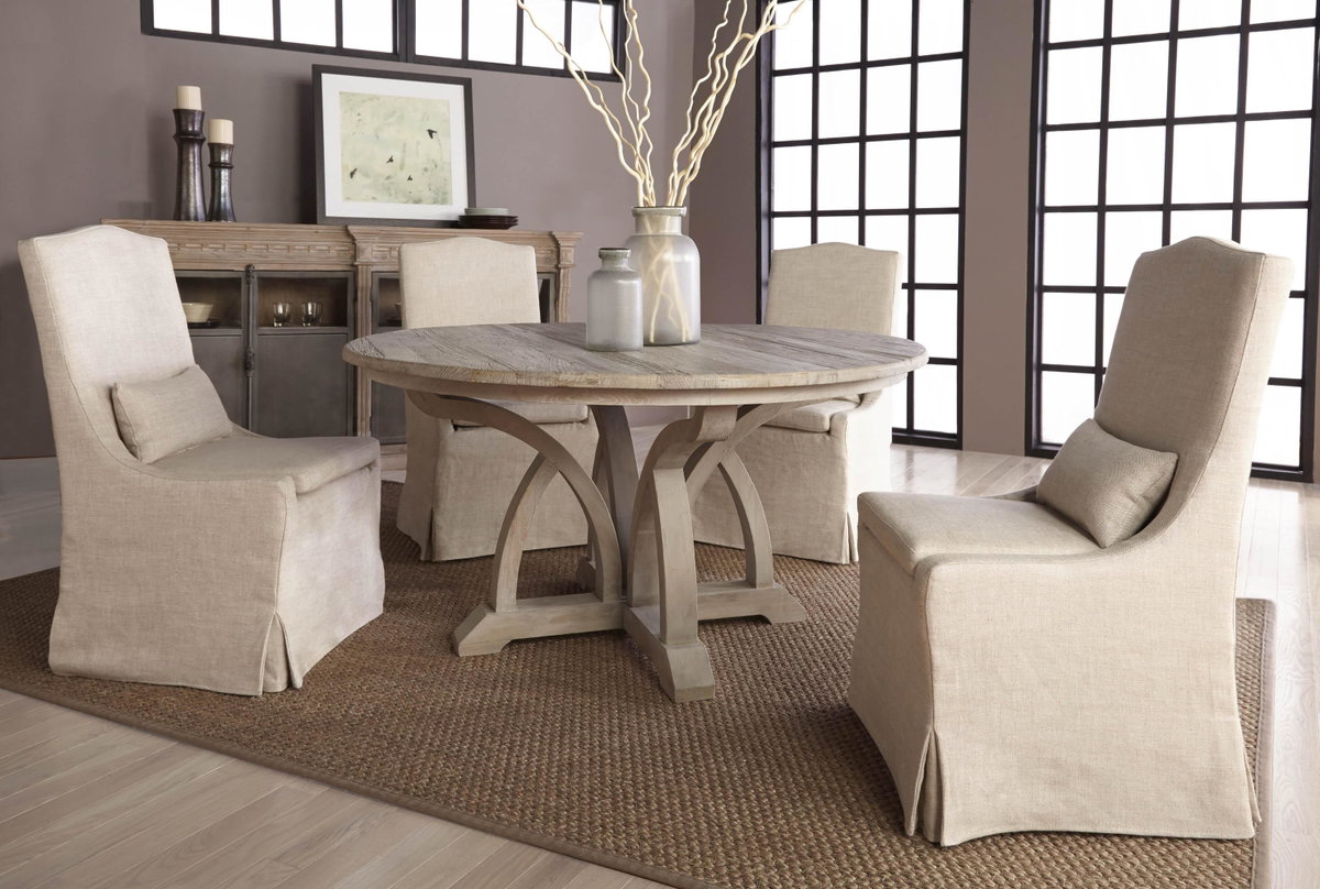 Colette Slipcover Dining Chair, Set of 2, by Essentials for Living, 23" width x 41" height x 27" depth View 13