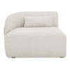 Amelia Left Arm Facing Chaise Warm White thumbnail 0