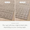 Amber Lewis x Loloi Monty Rug, 1'6" length x 1'6" width thumbnail 3