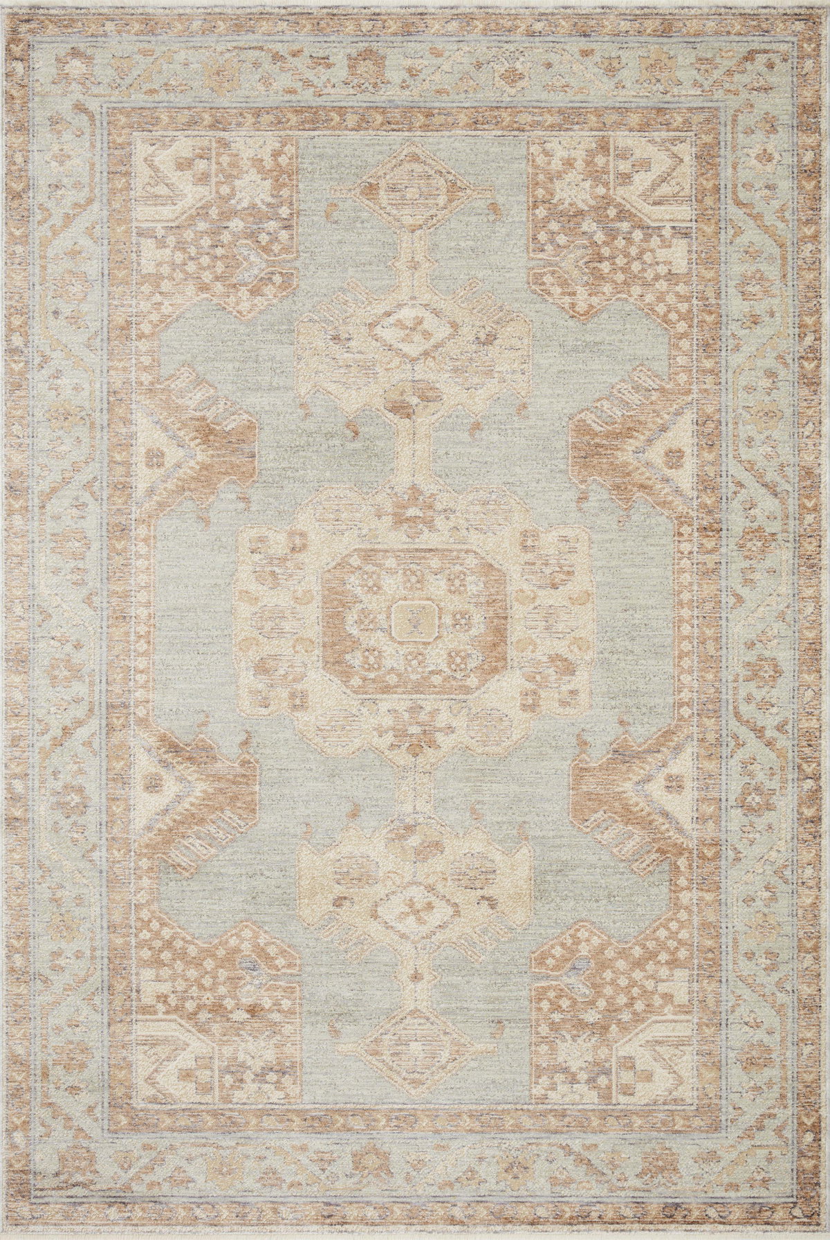 Magnolia Home by Joanna Gaines x Loloi Carlisle Rug, 5'3" length x 5'3" width