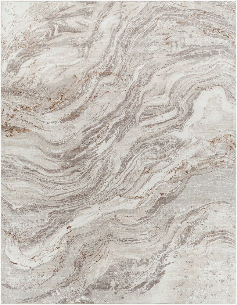 Allegro Machine Woven Rug, by Surya, 1'3.75" length x 1'3.75" width