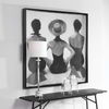 Ladies' Swimwear 1959 Fashion Print, Painting by Uttermost, 50.75" width x 50.75" height x 3" depth thumbnail 4