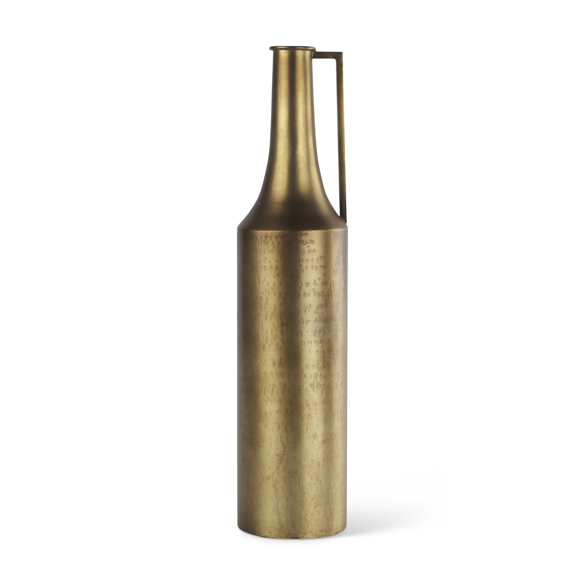 Aubrey  Large 24.0H Gold Iron Jug Vase, Decorative Jar by Mercana, 5.5" length x 5.5" width x 24" height View 1