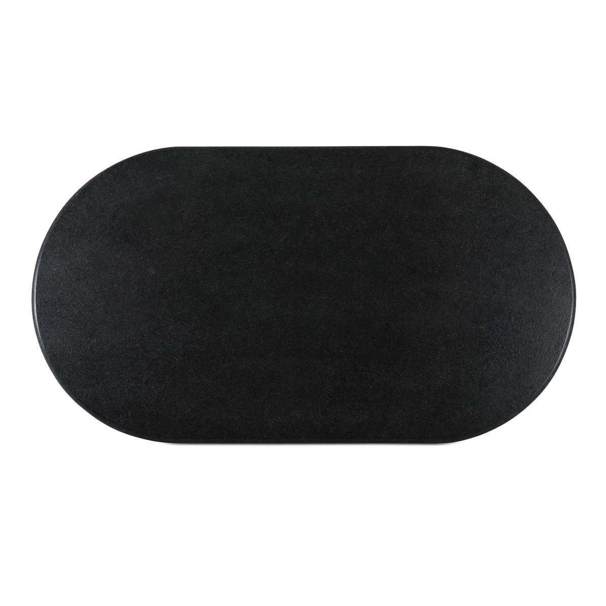 Sartoria Dining Table Black Granite, by Moe's Home, 72" width x 30" height x 40" depth View 4