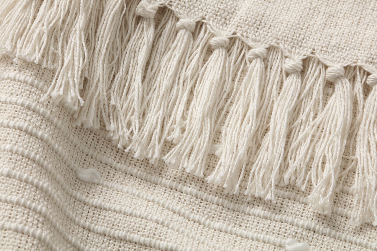Magnolia Home by Joanna Gaines x Loloi Ines Throw, Blankets & Throw, 50" length x 60" width View 2