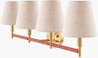 Majen Wall Sconce, by Surya, 7" length x 29" width x 8" height thumbnail