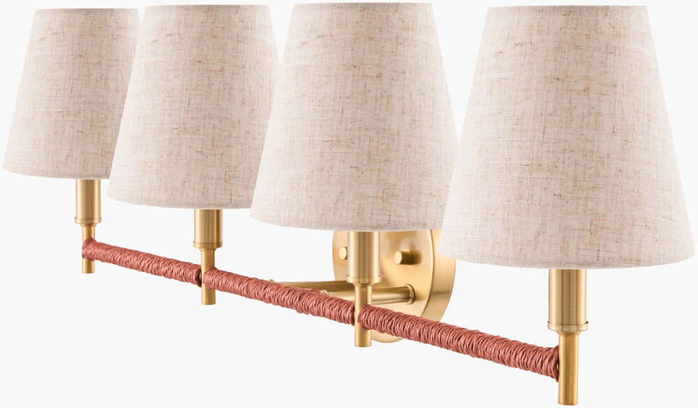 Majen Wall Sconce, by Surya, 7" length x 29" width x 8" height