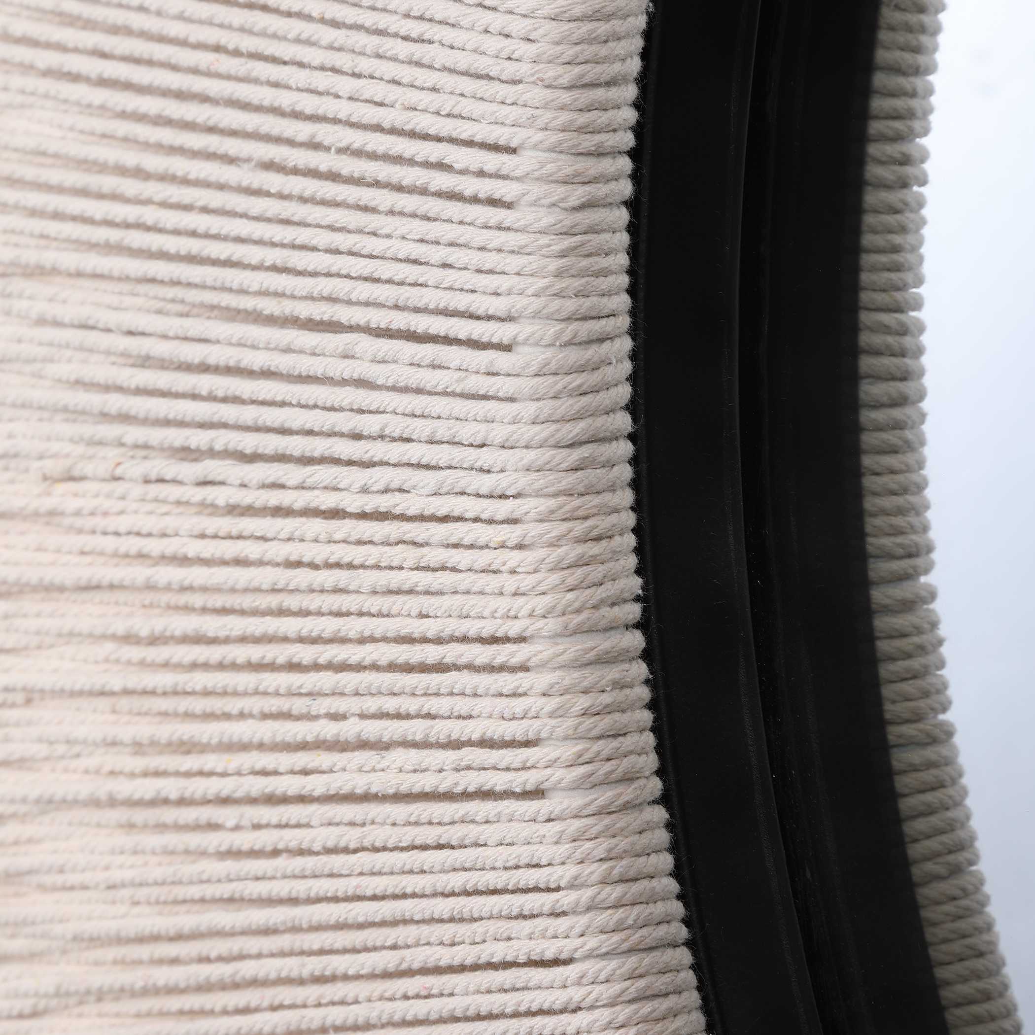 Sailor's Knot Round Mirror, by Uttermost, 51.25" width x 51.25" height x 2.5" depth View 6