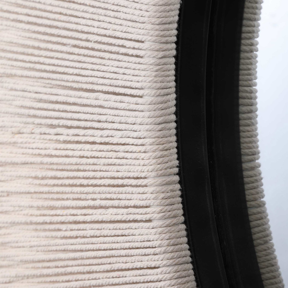 Sailor's Knot Round Mirror, by Uttermost, 51.25" width x 51.25" height x 2.5" depth View 6