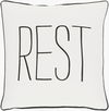 Glyph Accent Pillow, Decorative Pillow by Surya, 18" length x 18" width thumbnail