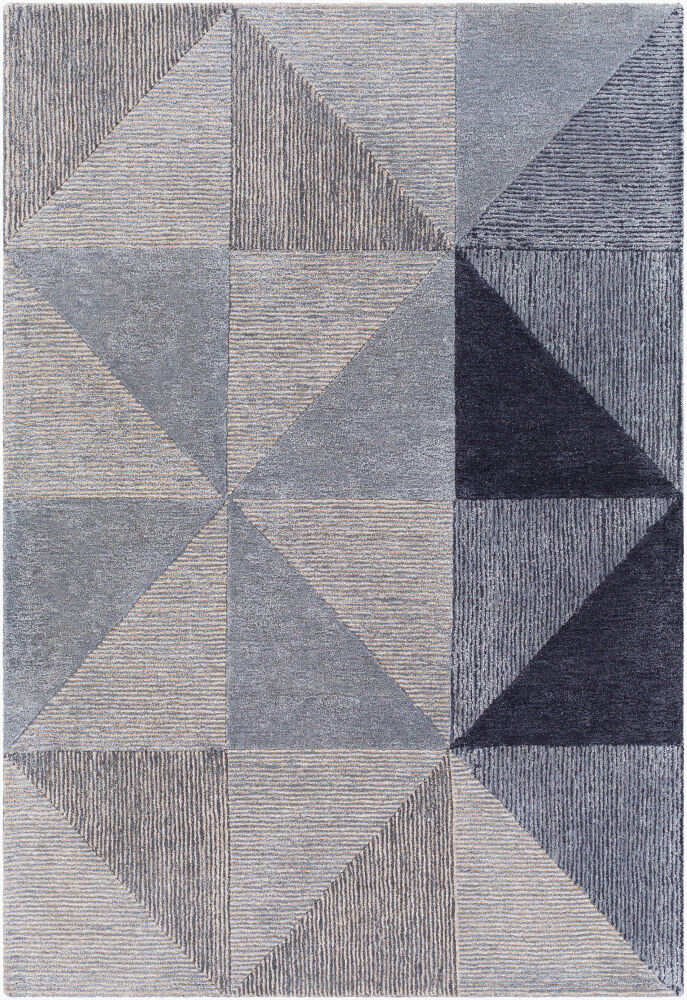 Glasgow Handmade Rug, by Surya, 1'6" length x 1'6" width
