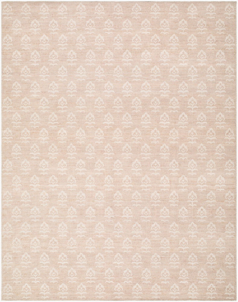Flora Machine Woven Rug, by Surya, 11'11.7" length x 9'2.24" width