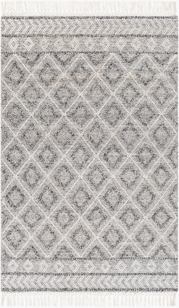 Fleur Handmade Rug, by Surya, 10' length x 8' width