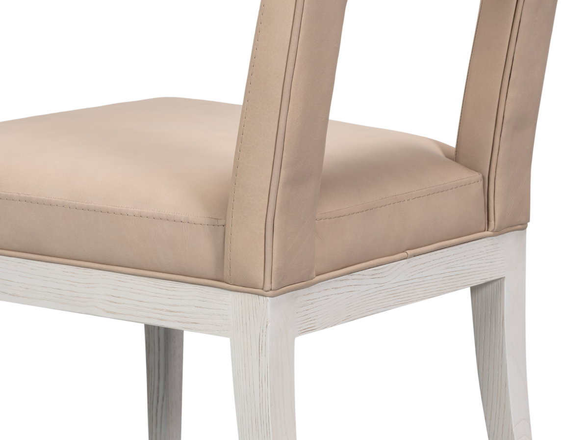 Solace Chair, by Sarreid, 2' length x 1'6" width x 3' height View 3