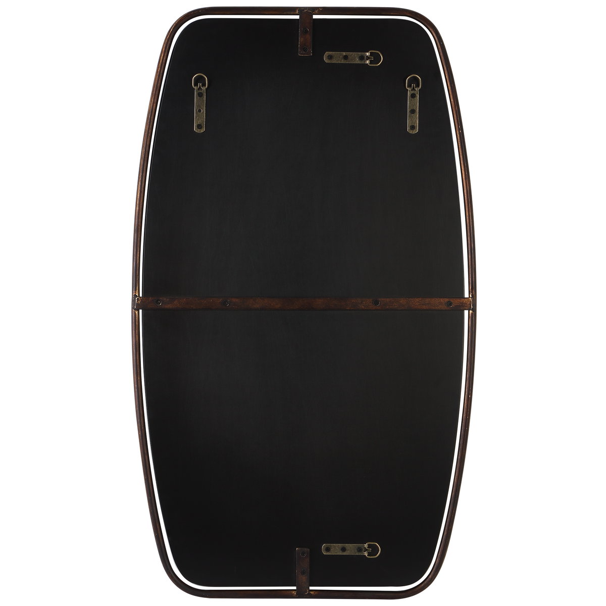 Canillo Bronze Mirror, by Uttermost, 21.13" width x 36.13" height x 0.88" depth View 6