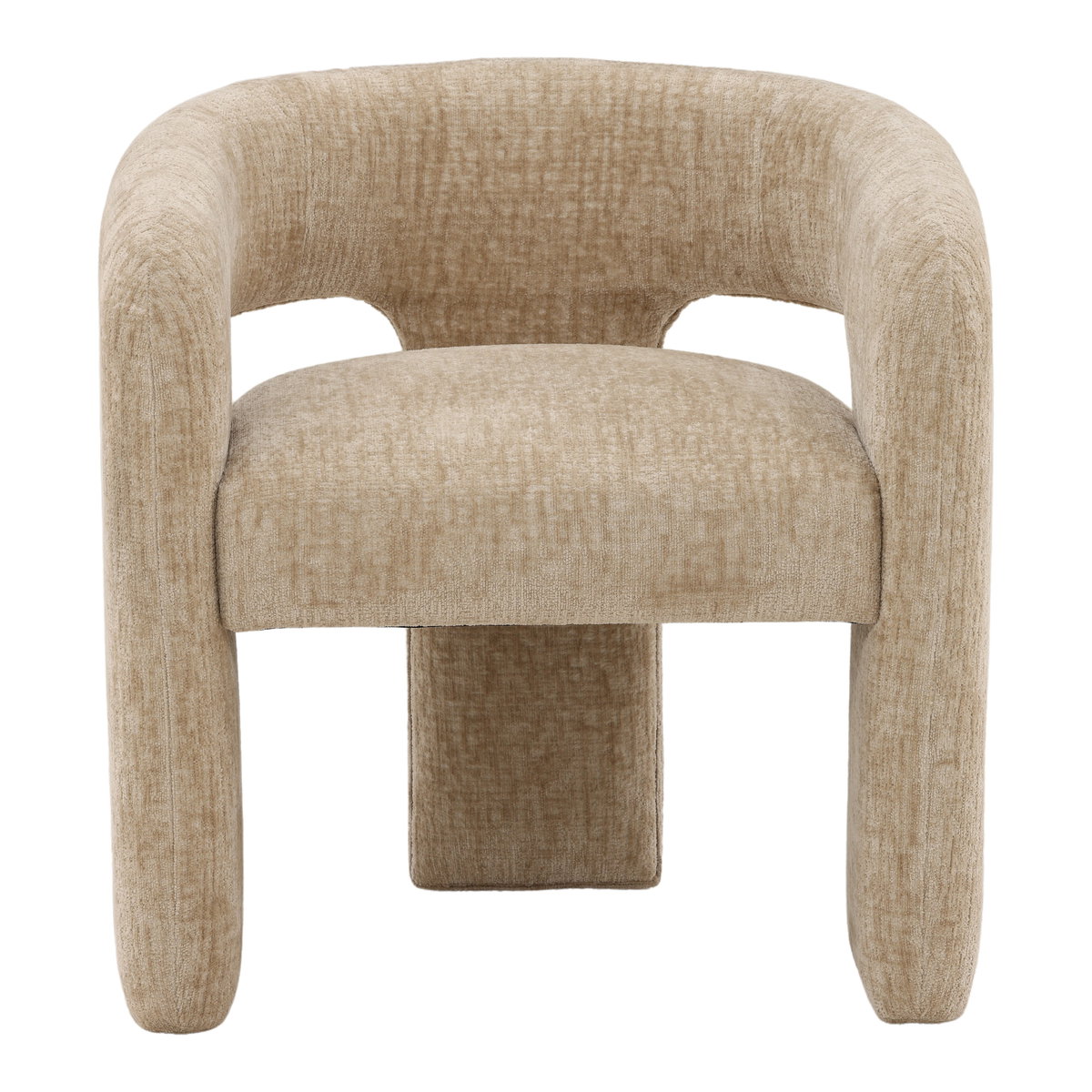 Quinley Dining Chair Sand, by Dovetail, 27.75" width x 28.25" height x 23.75" depth View 2