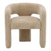 Quinley Dining Chair Sand, by Dovetail, 27.75" width x 28.25" height x 23.75" depth thumbnail 2