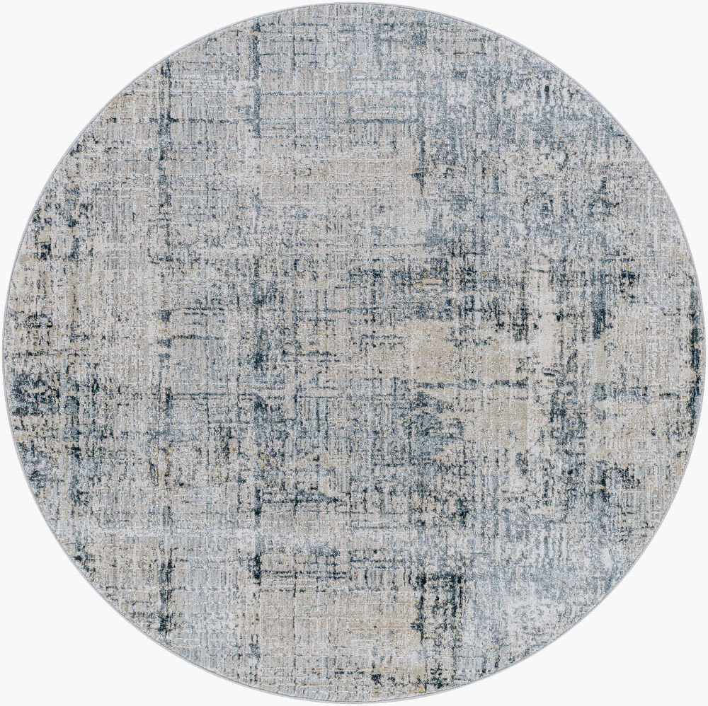 Brunswick Machine Woven Rug, by Surya, 5'2.99" length x 5'2.99" width