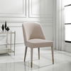 Brie Armless Chair, Champagne Set Of 2 thumbnail 2