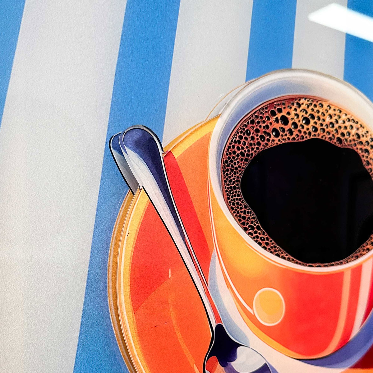 Depth in a Cup (No Embellishment), Art by Oliver Gal,  24x30 View 3
