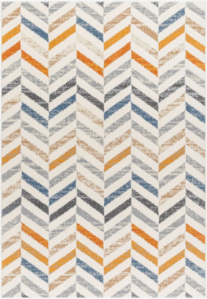 Valet Machine Woven Rug, by Surya, 1'3.75" length x 1'3.75" width