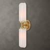 Wellsville 2 Lt Brass Sconce, by Uttermost, 22" width x 5" height x 4.37" depth thumbnail 2