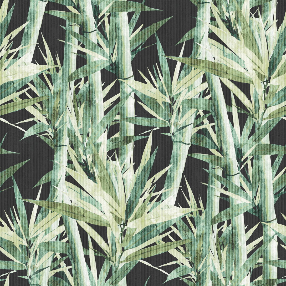 Lucky Bamboo Green Peel & Stick Wallpaper, by York Wall, 18'10.8" length x 1'6" width x 0.02" depth