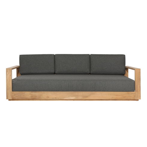Darlene Outdoor Sofa Charcoal