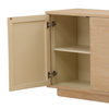 Zay Sideboard Light Natural, Sideboards & Buffet by Dovetail, 84" width x 32" height x 18" depth thumbnail 7