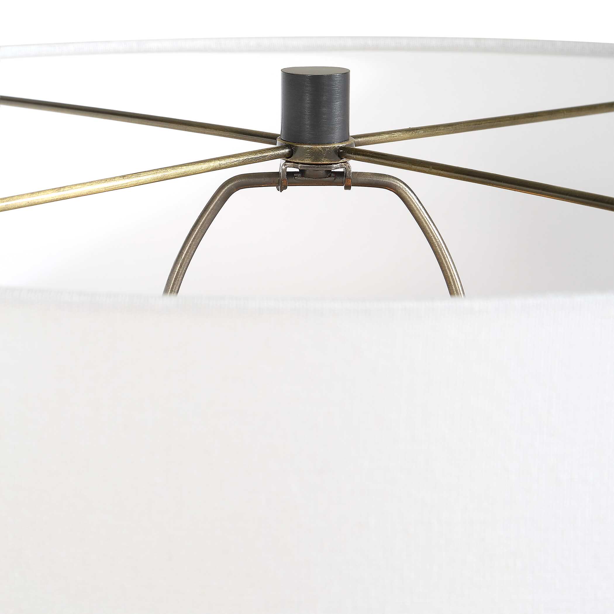 Rock Of Ages Rust Brown Table Lamp large image 