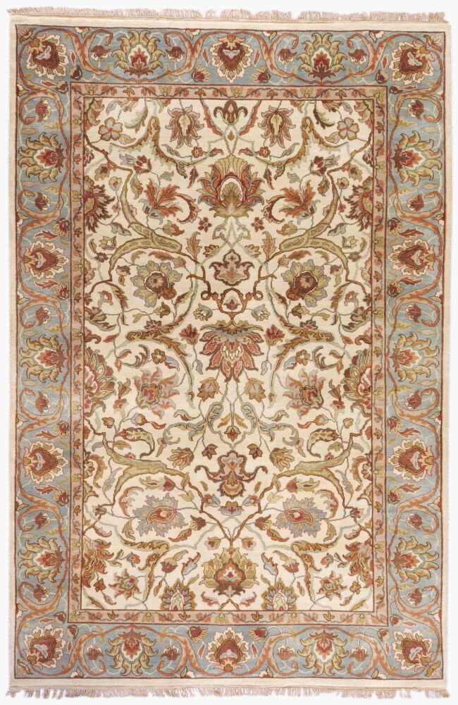 Taj Mahal Handmade Rug, by Surya, 5'6" length x 3'6" width