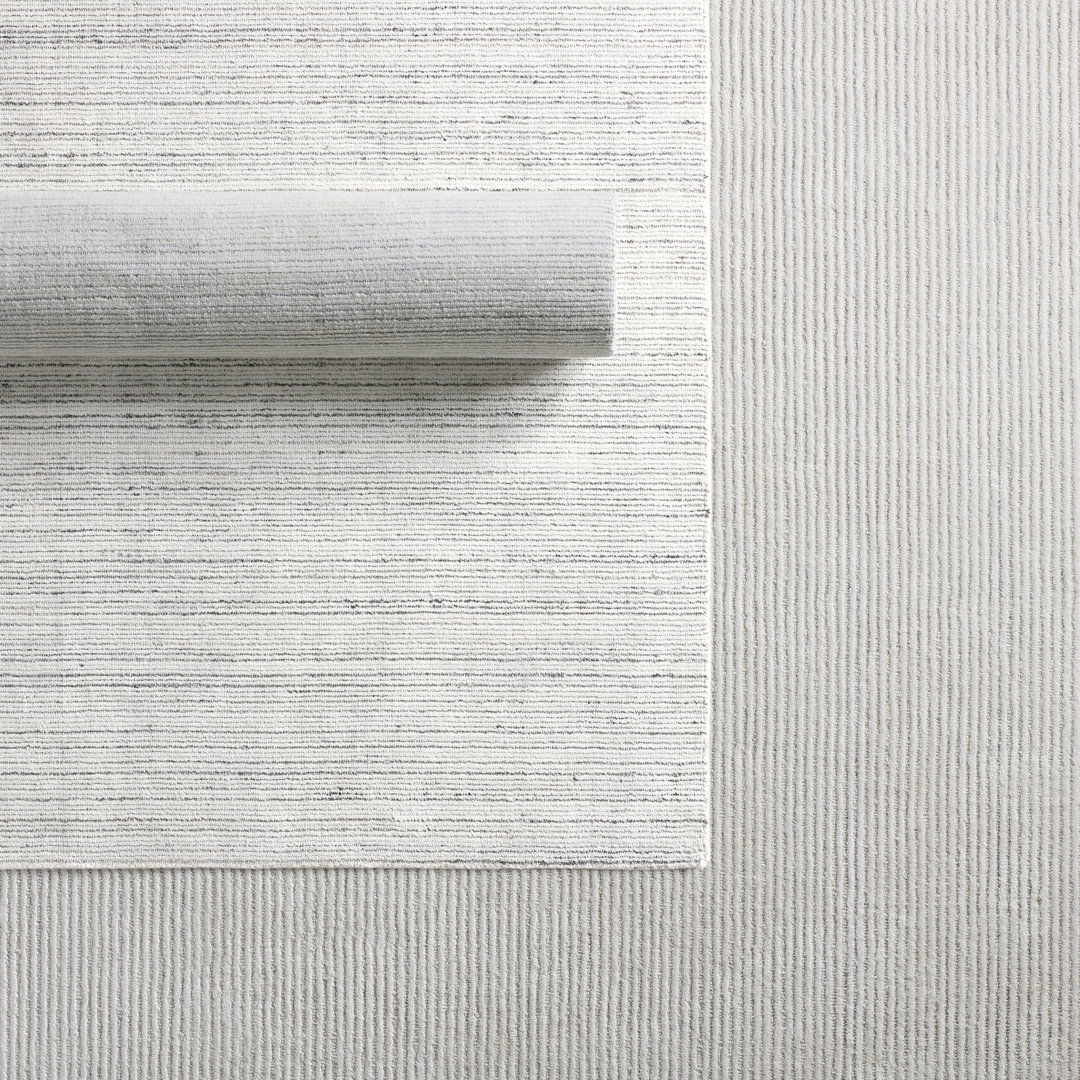 Mona Handmade Indoor/Outdoor Solid Ivory large image 