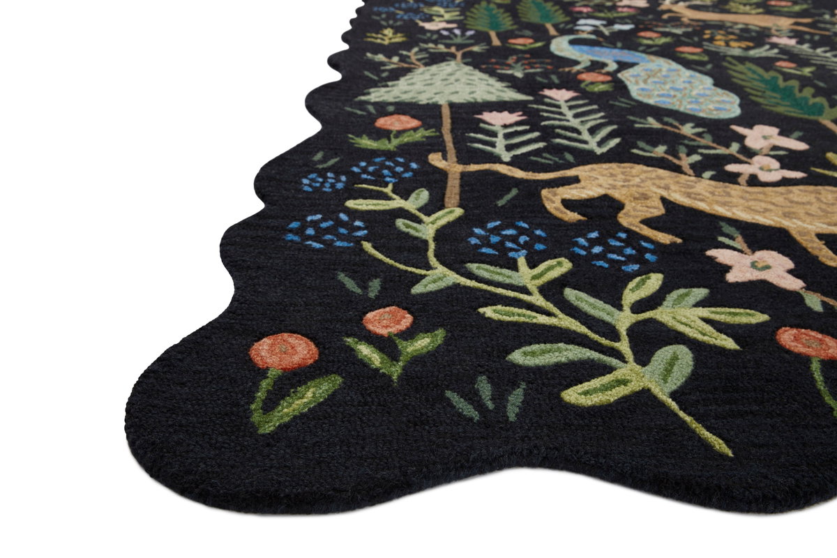 Rifle Paper Co. x Loloi Silhouette Rug, 5' length x 7'6" width View 2