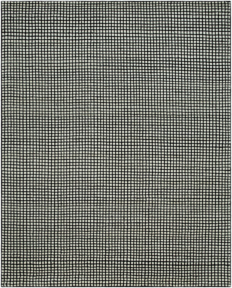 Damier Handmade Rug, by Surya, 10' length x 8' width