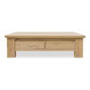 Graham Storage Coffee Table Rustic Oak, by Moe's Home, 60" width x 17" height x 35" depth thumbnail 1