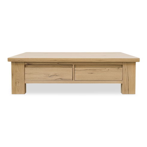 Graham Storage Coffee Table Rustic Oak