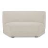 Fraser Wedge Slipper Chair Off White, Accent Chair by Moe's Home, 62.5" width x 31.5" height x 34.3" depth thumbnail 1