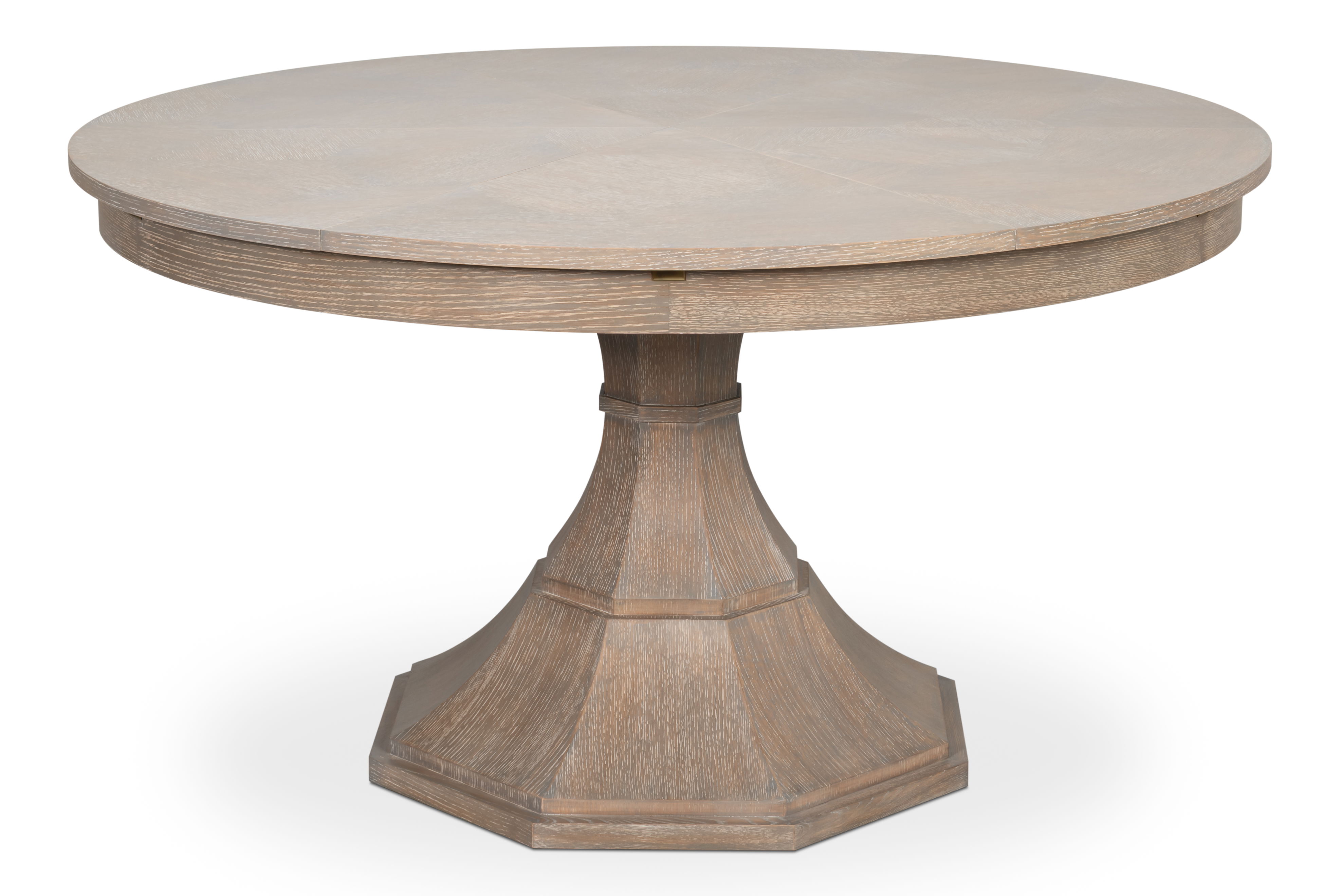 Giselle Jupe Table,Med,Moonskin, Dining Table by Sarreid, 55" length x 55" width x 30" height View 1