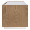 Ashcroft Nightstand Oak, by Moe's Home, 26.38" width x 18.11" height x 19.09" depth thumbnail 3