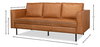 Esprit Leather Sofa, Sofas & Sectional by Sarreid, 74" length x 33" width x 32" height thumbnail 28