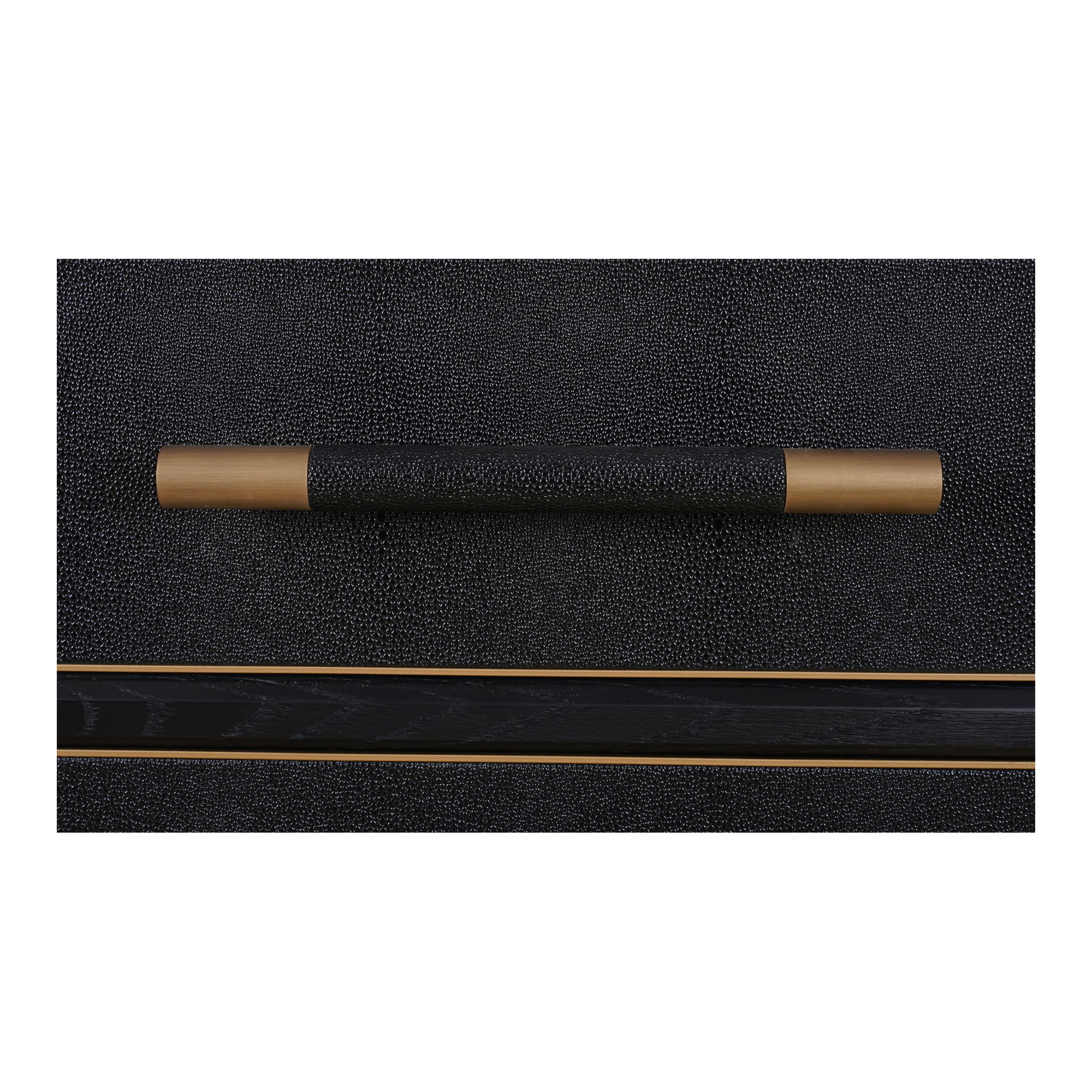 Mako Sideboard Large Black, Cabinets & Sideboard by Moe's Home, 100" width x 33.86" height x 17.72" depth View 6