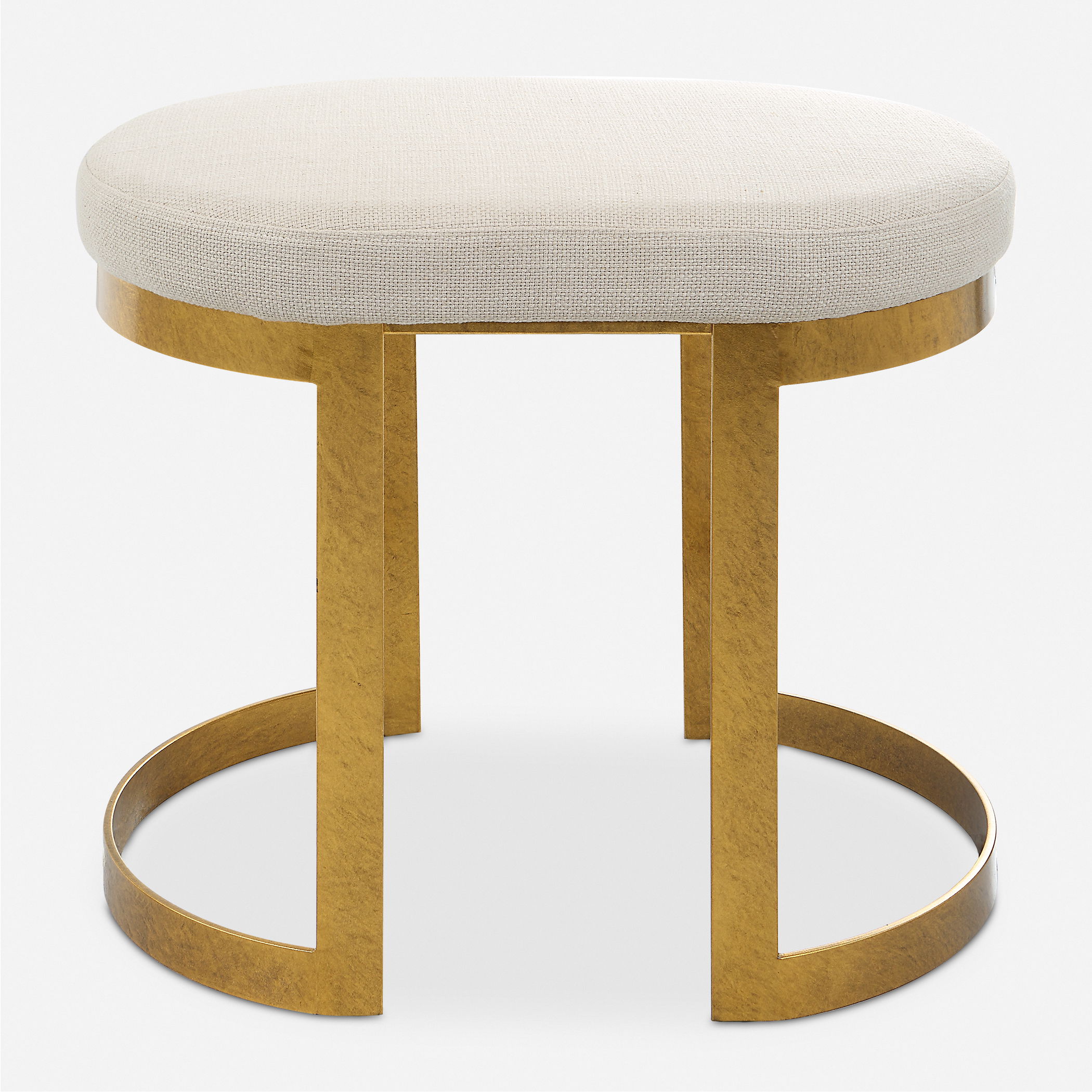 Infinity Gold Accent Stool large image 