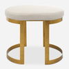 Infinity Gold Accent Stool thumbnail 0