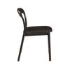 Hanna Chair Bamboo seat, Caviar, Dining Chair by Greenington, 18.19" length x 21.42" width x 30.75" height thumbnail 14
