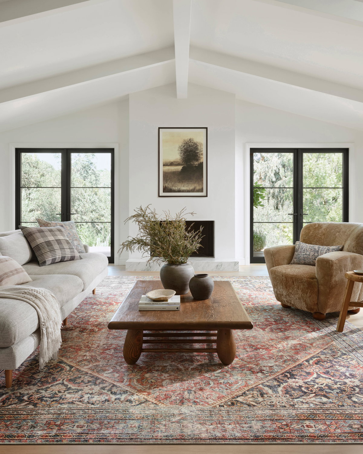 Amber Lewis x Loloi Georgie Rug, 3' length x 12' width View 2