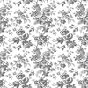 Anemone Toile Black Wallpaper thumbnail 0