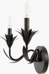 Lustre Wall Sconce, by Surya, 9" length x 13" width x 8" height thumbnail