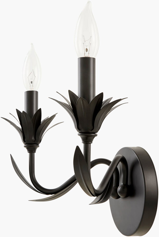 Lustre Wall Sconce, by Surya, 9" length x 13" width x 8" height