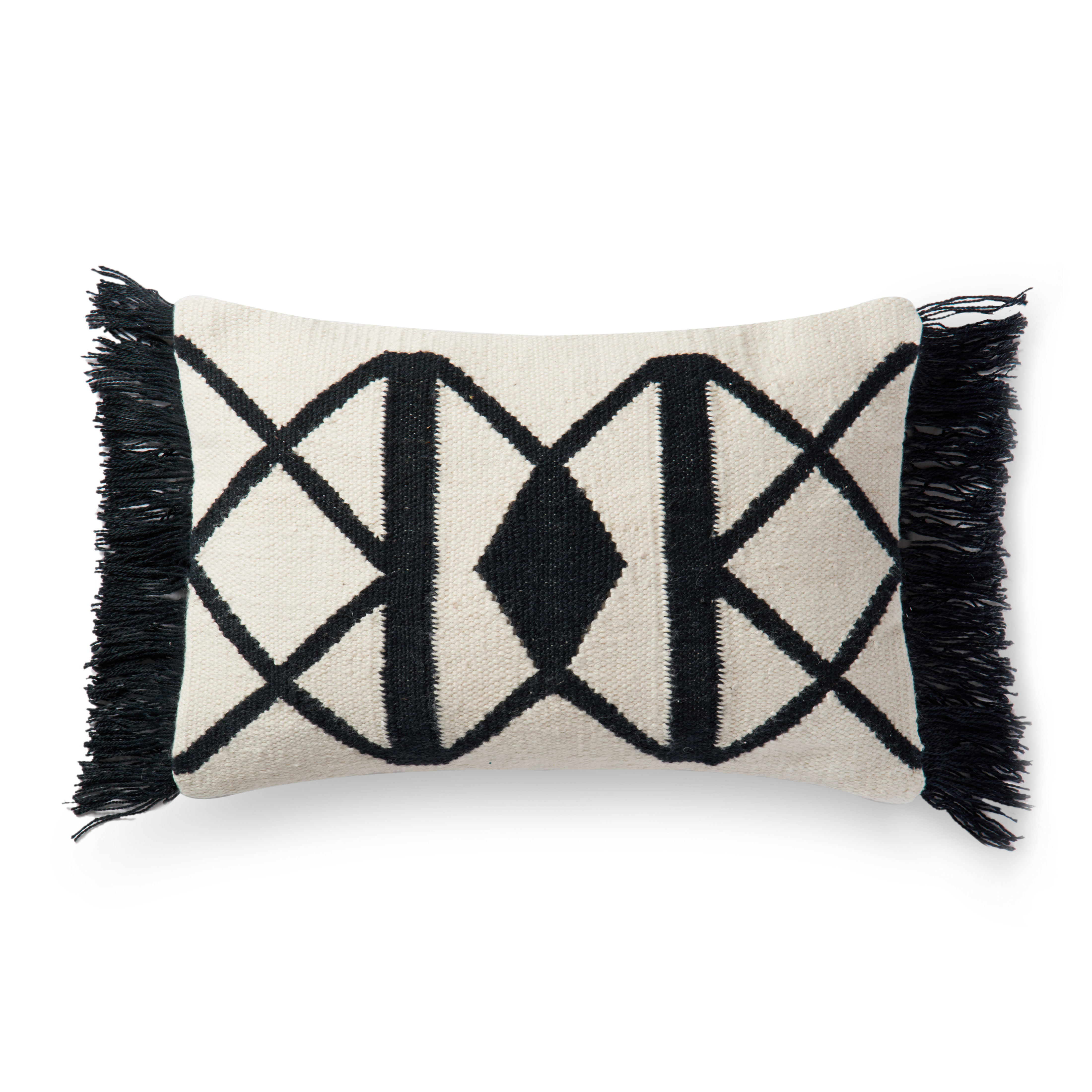 Loloi Pillows Pillow, Decorative Pillow, 13" length x 21" width View 1