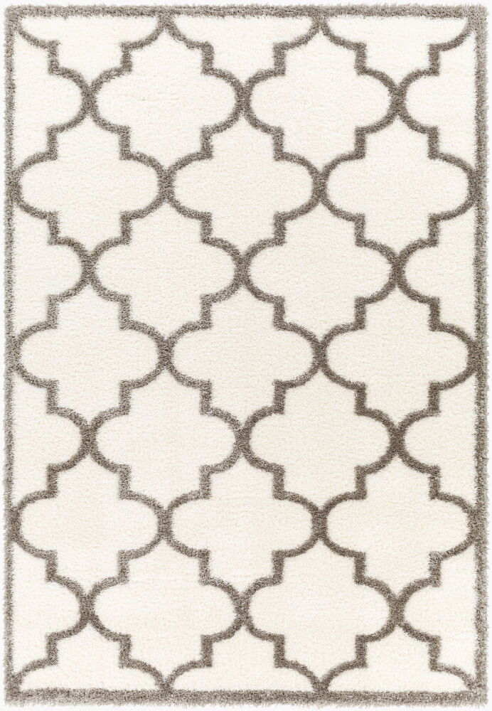 Cloudy Shag Machine Woven Rug, by Surya, 10'0.08" length x 7'10.49" width